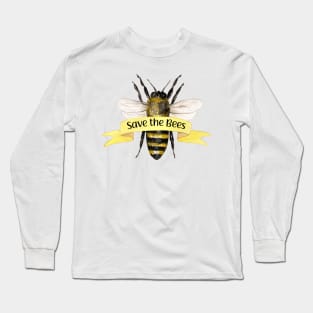 Beautiful Save The Bees Long Sleeve T-Shirt